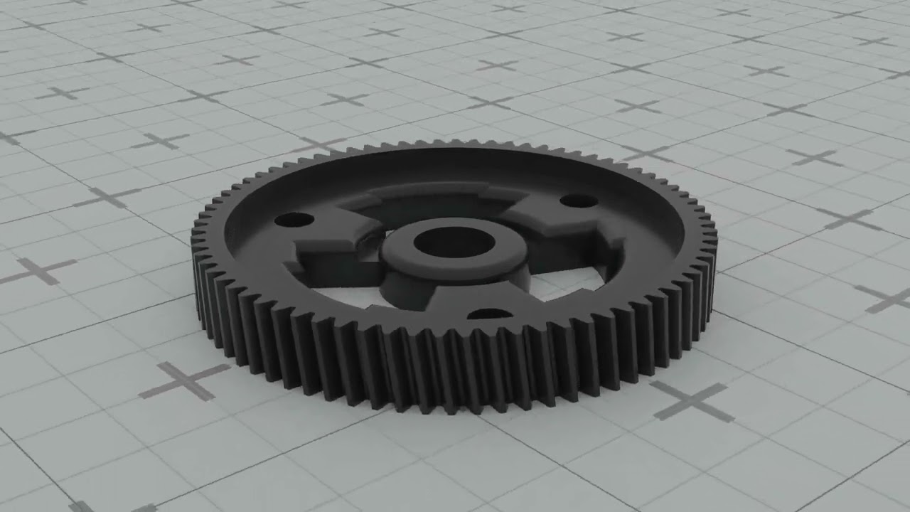 HYUNDAI Galloper Window Regulator Gear 824503K011 3D Print Model