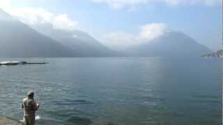 preview picture of video 'Lake Lugano, Porlezza, Lombardy, Italy, Europe'