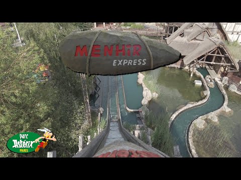 Menhir Express Full Experience 2024 4K POV Parc Astérix France