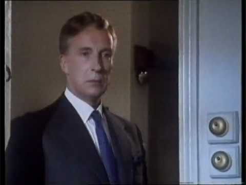 Graham Hoadly in a scene from "Blunt" 1986; with Anthony Hopkins & Ian Richardson