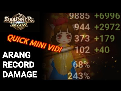 @GenesisPrime Arang Record Damage - Mini Vid Special