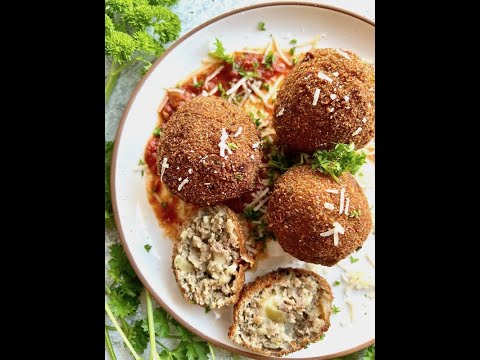 Italian Fried Meatballs