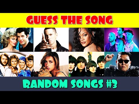 Guess the 50 Random Songs (Part 3) | Music Quiz