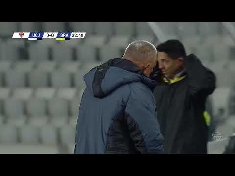 REZUMAT Liga 2: "U" Cluj - FC Braşov 1-0. Oaspeţii au terminat în 10