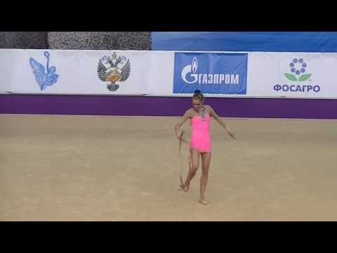 Gamalejeva  Jelizaveta (LAT)   hoop   World Cup S-Petersburg 2013 Qual