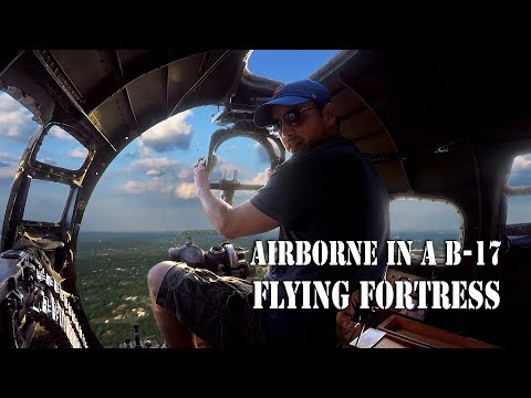 In flight exploration of a B-17 Bomber