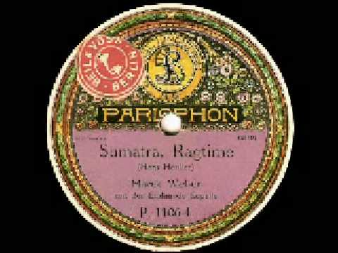 Ragtime by Marek Weber (1919) SUMATRA