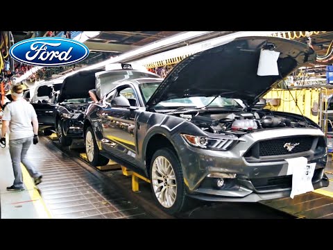 , title : 'Ford Mustang Production in US, Flat Rock, Michigan'