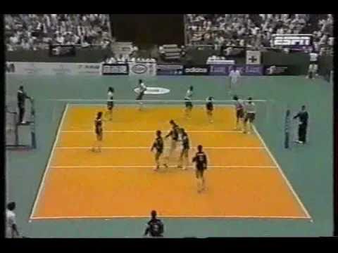 CUBA VS CHINA WORLD GRAND PRIX 1996 VOLLEYBALL
