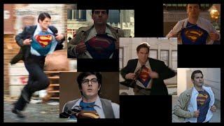 Superman - CLARK changes into SUPERMAN