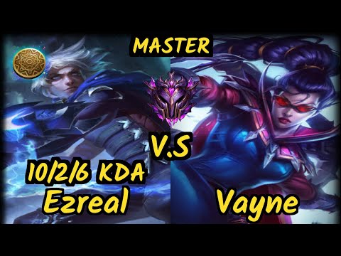 CRM Prodigy (EZREAL) vs VAYNE - 10/2/6 KDA BOTTOM ADC GAMEPLAY - BR Ranked MASTER