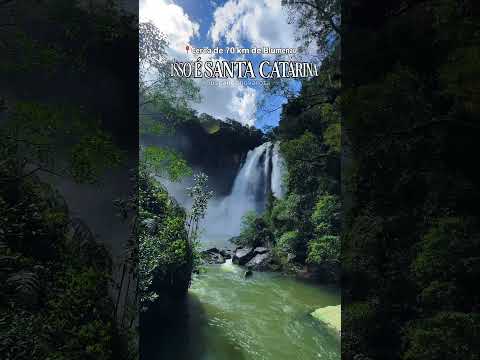 📍Cachoeira Véu de Noiva - Doutor Pedrinho, Santa Catarina.