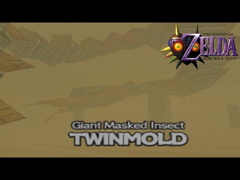 Legend of Zelda Majora's Mask Boss Battle: Twinmold