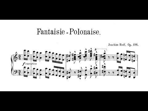 Joachim Raff - Fantaisie-Polonaise, Op. 106