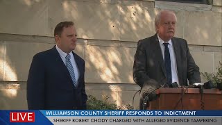 News conferences held after Williamson County sheriff's indictment