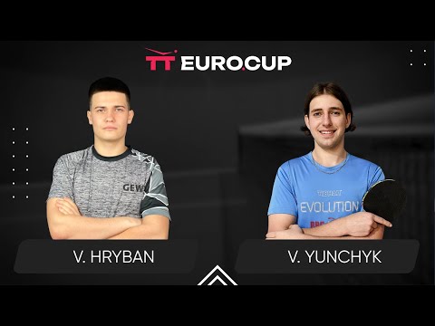 19:40 Vadym Hryban - Valentyn Yunchyk 12.09.2024 TT Euro.Cup Ukraine Elite. TABLE 3