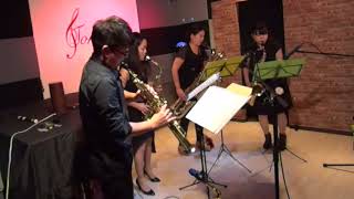 Download lagu アラベスク-Arabesque- Saxophone Quartet CRYSTAL mp3