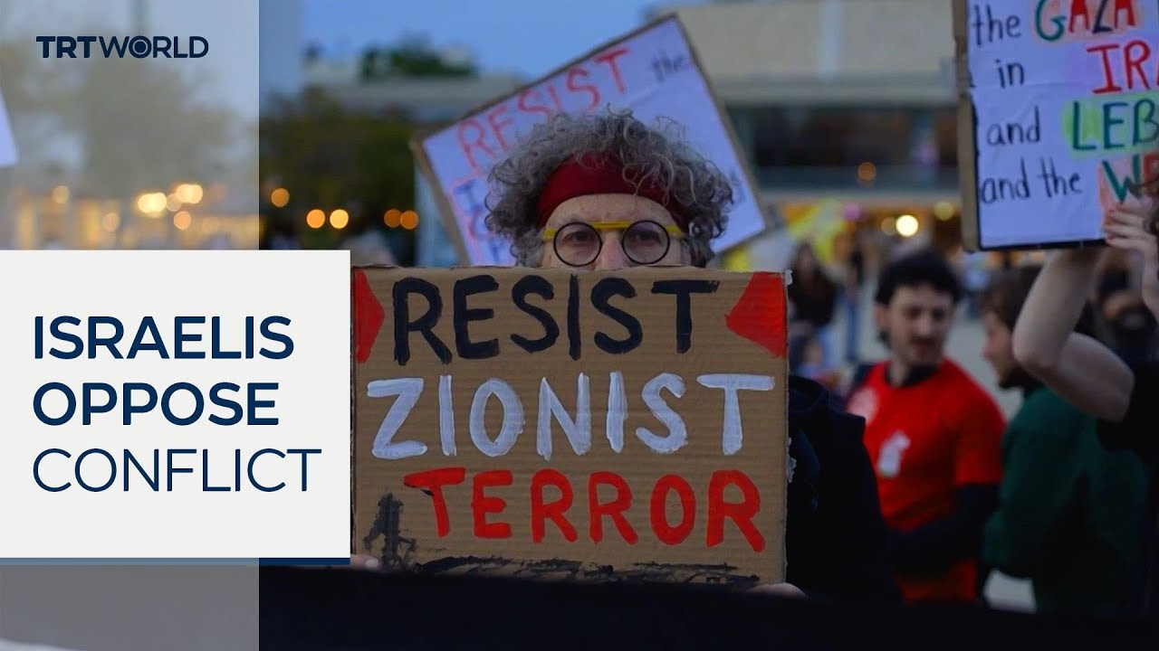 Israeli protesters say war is unnecessary and self-serving