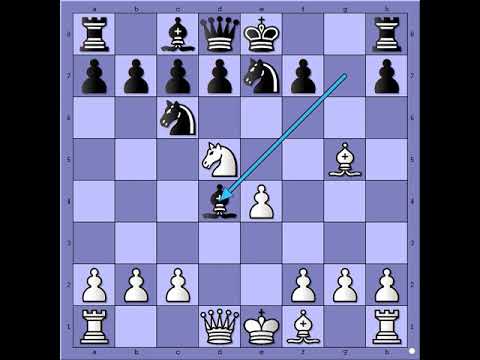 Fantazija u šahovskom stilu napad za koji ne postoji odbrana ■  BLUMENFELD vs NN 1843