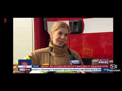 OSP MAKÓW DOLNY TVP INFO -  W AKCJI