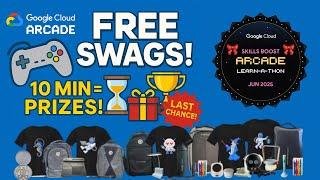 10 Min Daily = Free Google Cloud Goodies! Play Now & Win Last Chance Before They’re Gone 🏅 #qwiklabs