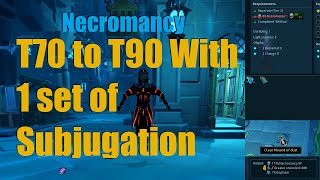 Runescape Necromancy Save Your Subjugation How to get 4 Times The Cloth From Ensouling