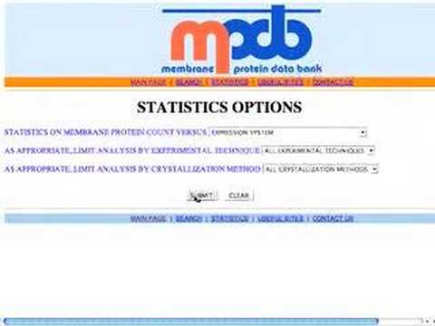 The MPDB - membrane protein database