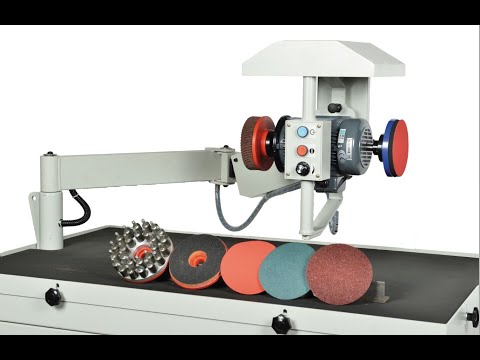 Salida MT-13 Manual Grinder deburring, edge rounding and finishing machine