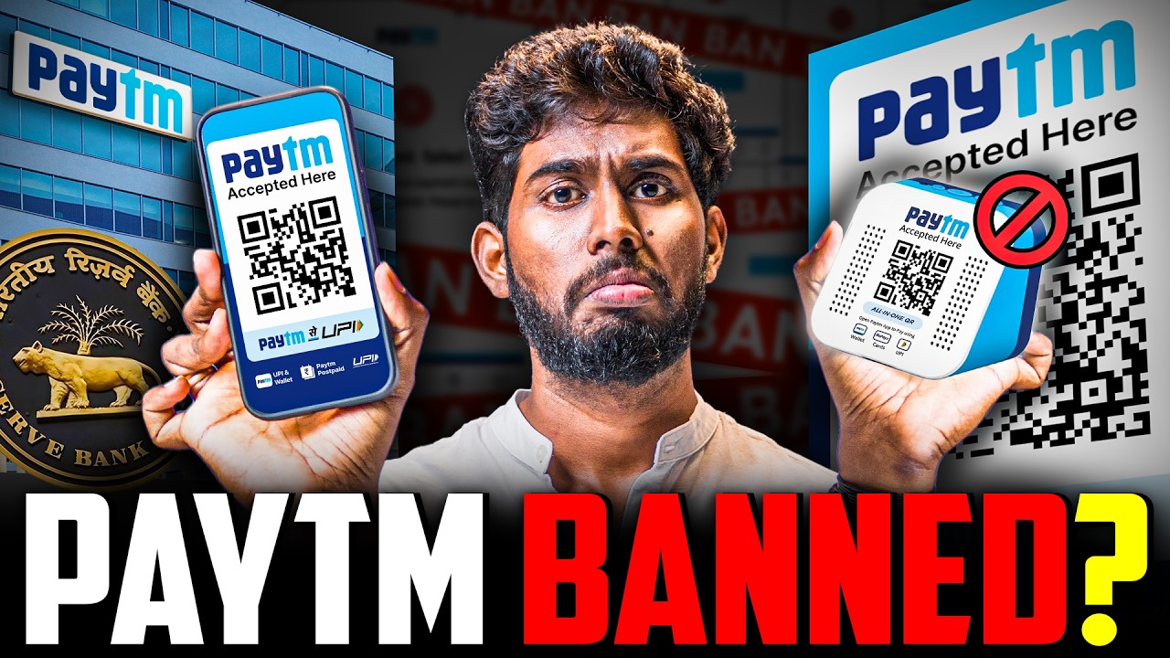 Downfall of Paytm🔻 | Why RBI Banned Paytm Payments Bank