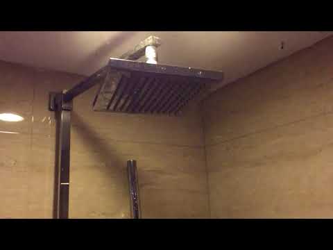 falsch installierte Dusche