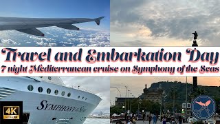 Travel and Embarkation Day | Royal Caribbean | Symphony of the Seas