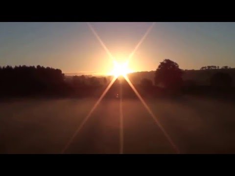 Sunrise at Giant's Ring, Belfast, Northern Ireland, Neolithic Sanctuary