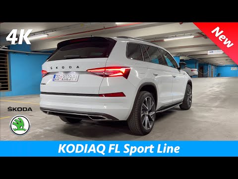 Škoda Kodiaq SportLine 2022 - FIRST look in 4K | Day - Night (Exterior - Interior) Ambient Lights