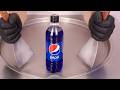 Blue Pepsi Ice Cream Rolls ASMR