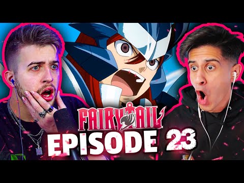 ERZA IS INSANE!! Fairy Tail Episode 23 REACTION | Group Reaction