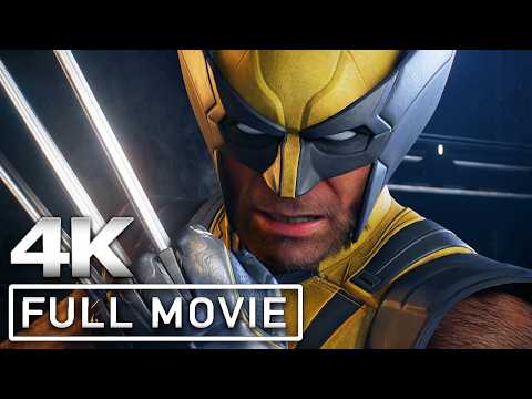 WOLVERINE All Cutscenes (Full Game Movie) 4K PS5 Pro Ultra HD