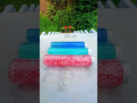 💙❤️🩵Breaking Colorfull glass bottle 🫙 ⚠️🔥💥#Shorts #ASMR #satisfying#asmrsound#satisfyingvideo