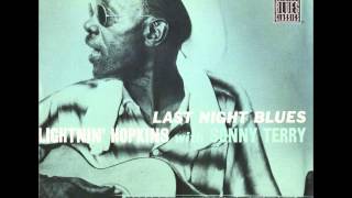 Lightnin&#39; Hopkins With Sonny Terry: Last Night Blues