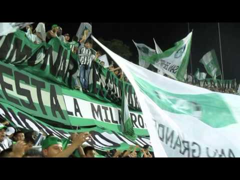 "Los Del Sur- Verde vos sos la alegria del mundo entero / Nacional 4 - pasto 0 [HD] Ver en HD" Barra: Los del Sur • Club: Atlético Nacional