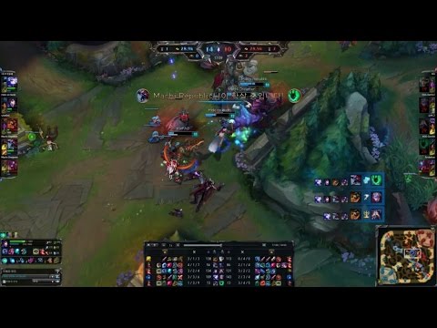 SKT T1 Faker - Ahri vs Kassadin Mid Lane - KR LOL SoloQ p147