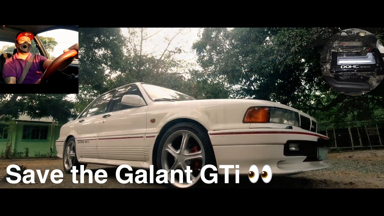 Mitsubishi Galant GTI 1992 ECQ Driving