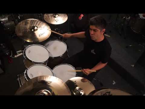 Enrique 'Bugs' Gonzalez plays A Custom Zildjian Cymbals Part 3