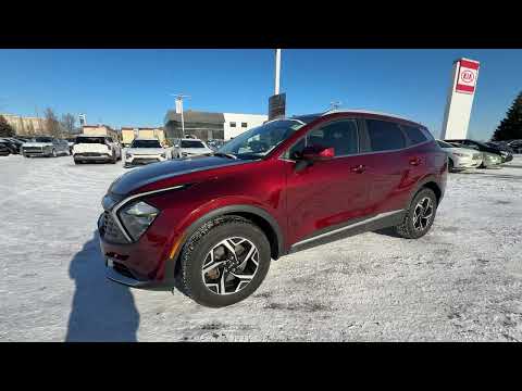 2023 Kia Sportage LX AWD in Red for sale at Clarington Kia in Bowmanville, ON