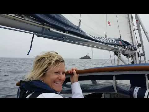 Passing Fastnet Rock