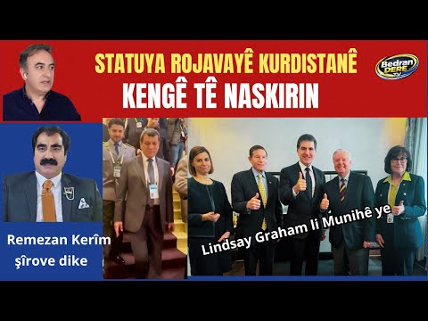 Statuya ROJAVA - Lindsay graham li Munihê ye- Remezan Kerîm şîrove dike