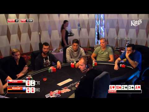 CASH KINGS E24 2/3 - DE - NLH 5/10 ante 5 - Live cash game poker show - Leon Tsoukernik