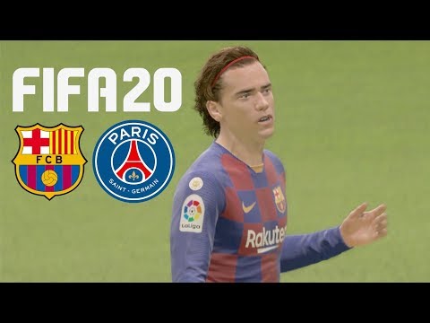 FIFA 20 ROAD TO DIVISION 1 PART 46 - BARCELONA VS PSG - FIFA 20 Online Seasons Gameplay