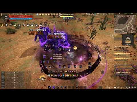 BDO - Awakening Sorceress Low APM Combo for dsr big mobs | 날먹 뒤돌컷