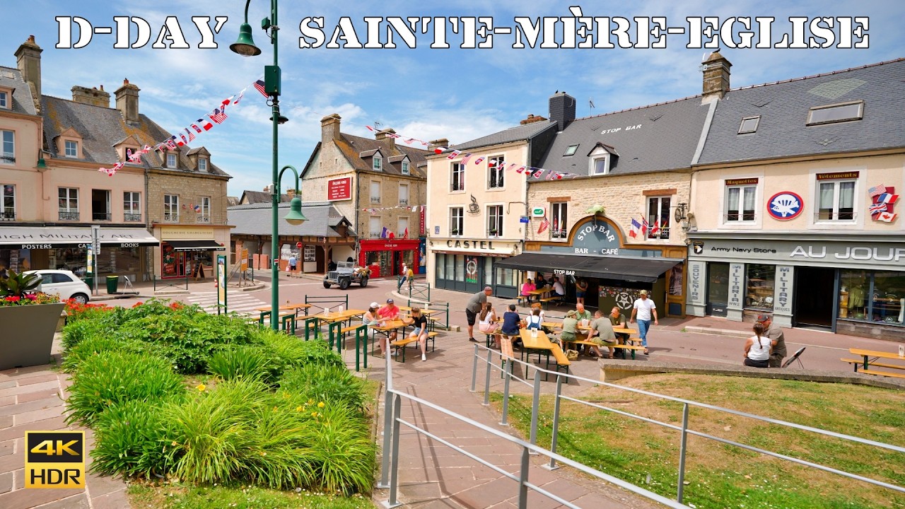 82nd D-DAY Normandy 2026 | Sainte-Mère-Eglise | DAY 01 | The First Vehicles Have Arrived 4k 60 FPS