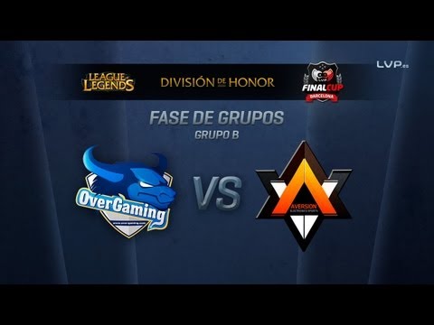 OveR Gaming vs Aversion (Grupo B) - League of Legends - Final Cup 4